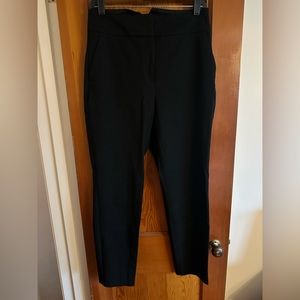 Express Size 8 Mid-rise Ankle Cut Black Dress Pants